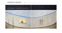 Desktop Screenshot of christinaparkergallery.com